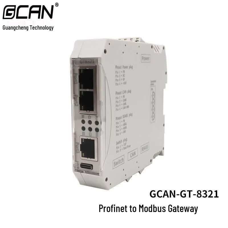 

GCAN Profinet to CANopen & Modbus TCP/RTU Gateway