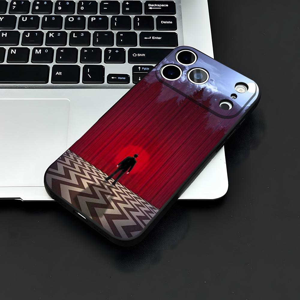 

Twin Peaks Phone Case For IPhone 17 Air 16 E Pro Max 15 14 13 Mini 12 Pro 11 Max Plus Black Soft Shell iPhone 11ProMax