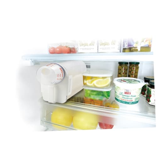 Asvel Rice Container, Tightly Sealed, Airtight, Refrigerator Storage, 2kg, White, Maintains Freshness, A7509