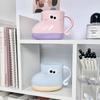 Newcomer 0.2: Cute Cartoon Mouthwash & Toothbrush Cup for Kids and Couples