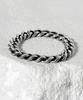 Blessed Bullet [Sv925] Classic Flat Chain Silver Ring (Type B)