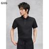 GXG Men's Short Sleeve Polo Shirt with Sealed Placket