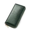Women's Long Zipper Cowhide Leather Wallet – Large Capacity Clutch Bag