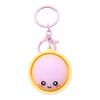 Miniature Steamed Bun Keyring Food Shaped Keychain Present For Friend Family Fashion Accessory for Backpack