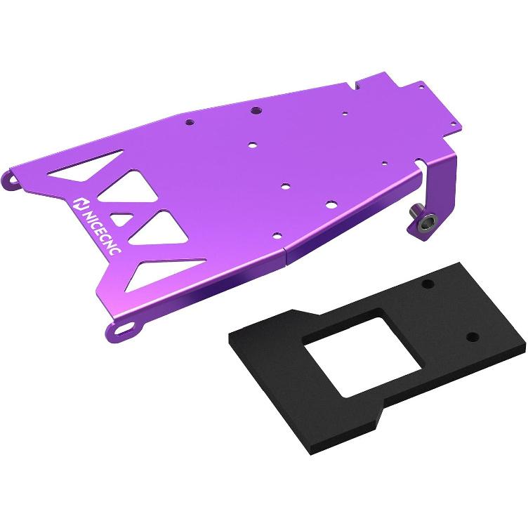 NICECNC Purple Battery Front Fender Plate Battery Guard Cover Protector Compatible with Surron Light bee X/S/ L1E Compatible with Segway X160 X260 фиолетовый