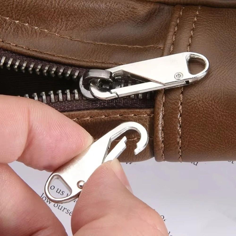 30PCS Multipurpose Detachable Zipper Pulls Metal Long-lasting Zipper Slider Pull Tab Mini Portable Zipper Fixer for Clothes