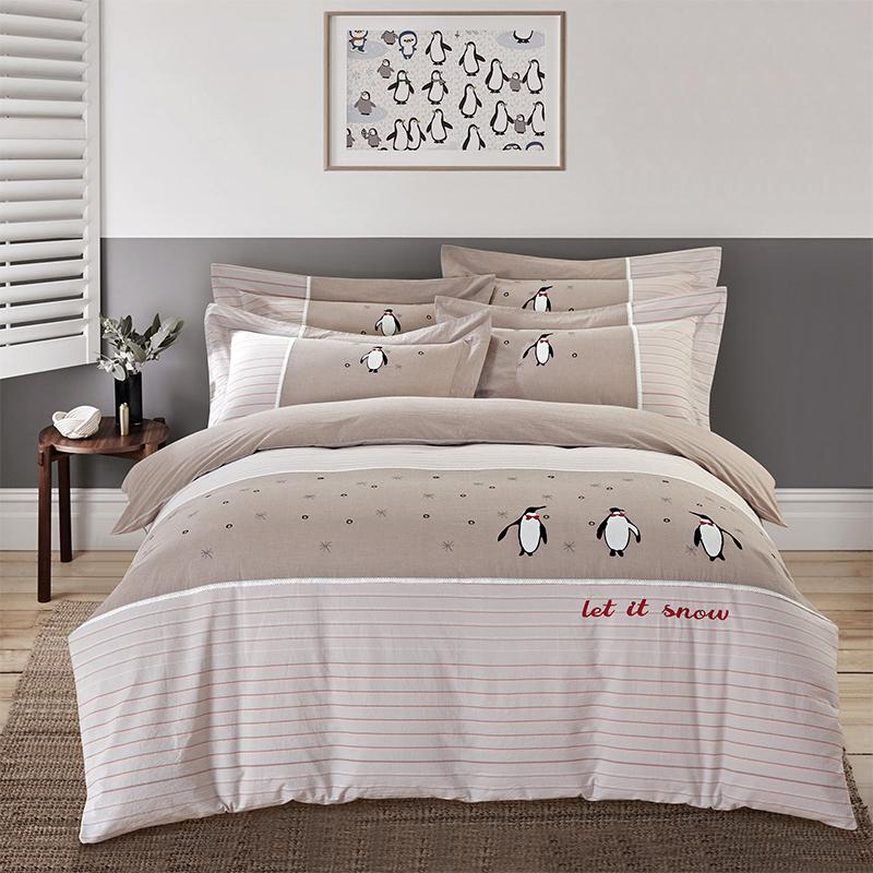 WTEMPO Home Textile Winter Bedding Sets Duvet Cover Bed Sheet Pillow 100%cotton 4pcs Warm