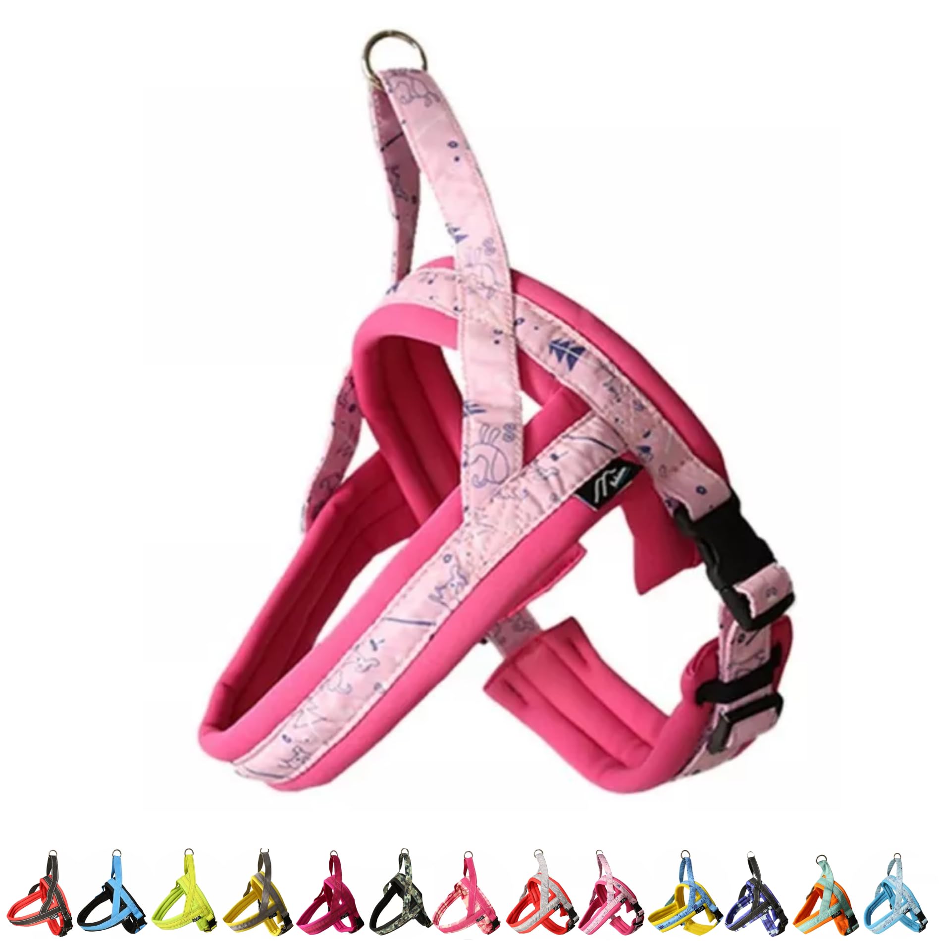 

Hakusan Rabbit Harness Dog (Size 1.5, Raspberry)