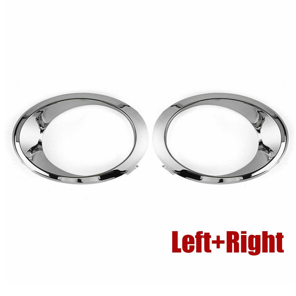 FIT FOR 2013 - 2016 FORD FUSION FOG LIGHT TRIM RING BEZEL RH & LH SIDE CHROME Exterior Parts Car Decoration Accessories