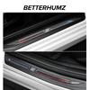 For BMW F10 F18 Series 5 Carbon Fiber Car Door Sills Anti-Scuff Stickers Threshold Trim Strips Welcome Pedal Protect Accessories Ydbn48