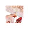 Toyvian Mini Japanese Umbrellas, 2 Paper Umbrellas, Handmade Japanese Dance Umbrellas, Perfect for Photography, Shichi-Go-San, Festivals, Cosplay,