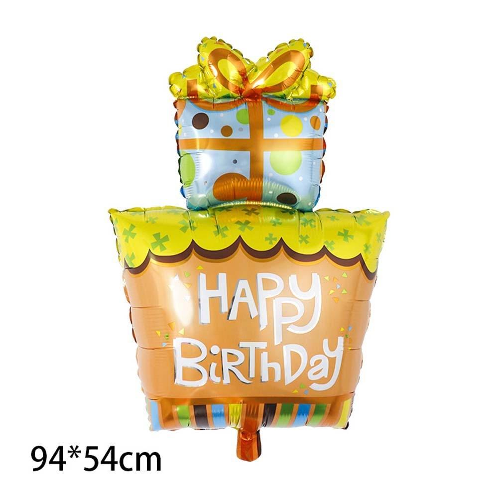 Premium Happy Birthday Aluminum Foil Balloons Ideal For Memorable Celebration Events