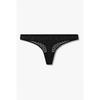 Emporio Armani Women Thong Mesh Eagle Pattern