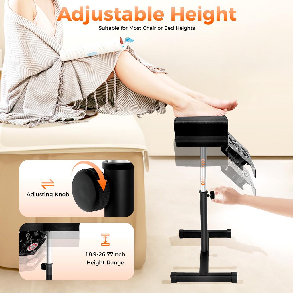 Beauty Salon Spa Lift Footrest Nail Bench With Dust Cleaning Fan Professional Pedicure Stool Height Adjustable Manicure Chair
