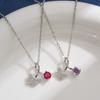 European Rhinestone Butterfly Zirconium Titanium Necklace: Versatile & Fashionable Clavicle Chain for Women