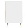 Vidaxl TV Cabinet, White, 80X36X50 Cm, Wood-Based Material