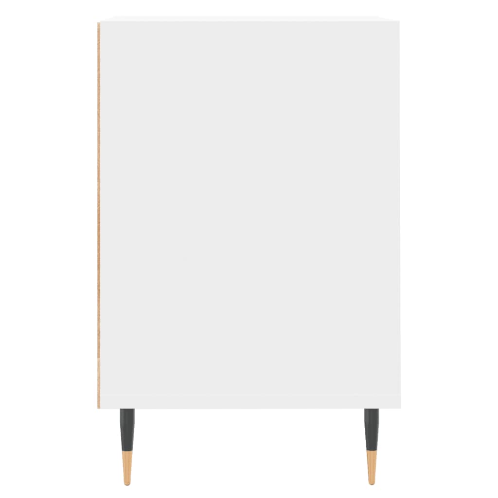 Vidaxl TV Cabinet, White, 80X36X50 Cm, Wood-Based Material