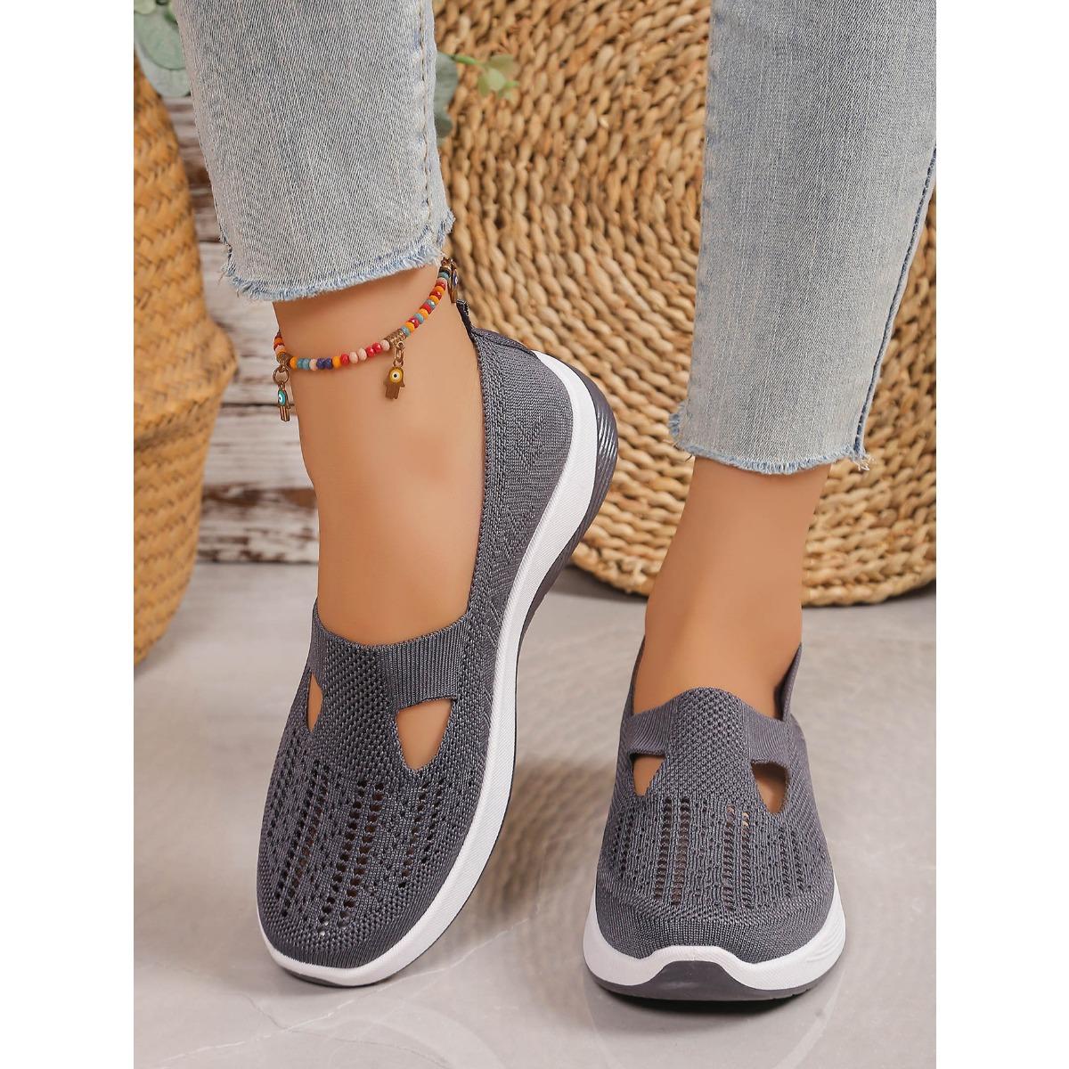 

Жіноче взуття, повсякденне взуття, дихаюче взуття на м якій підошві, модне взуття для мами, спортивне взуття, жіноче взуття 41 сірий колір