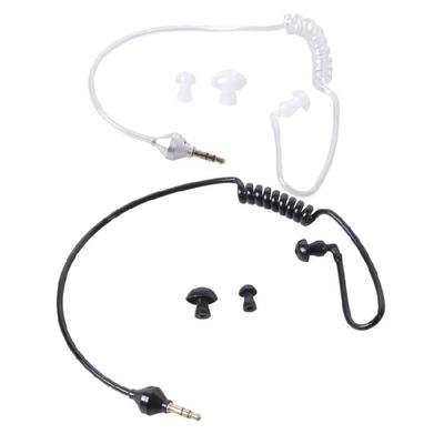 Durability 3.5mm Clear Headphones Short Cable 3.5mm In Ear Earbuds for Sports Commuting Daily Use with Extension Cords