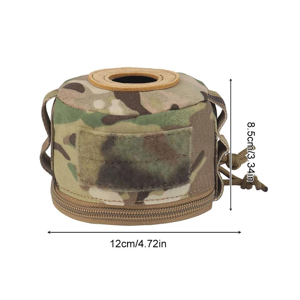 Camping Gas Can Portable Ventilated Propane & Butane Protector Outdoor Gas Case Fuel Cylinder Storage Bag Air Bottle Wrap Sleeve