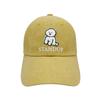 Seutaendeueob Bichon Washed Mustard Ball Cap