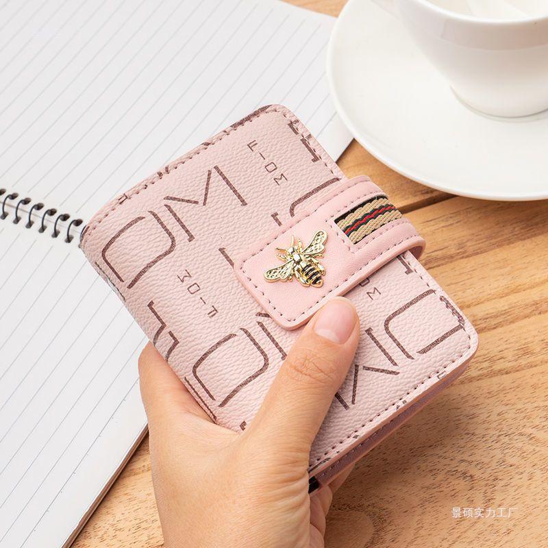 Multifunctional Anti-Demagnetization RFID-Blocking Korean Style Women's Card Holder and Wallet