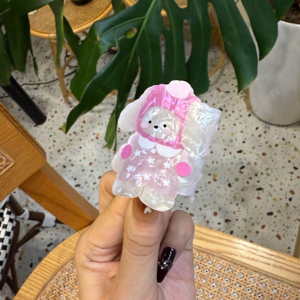 

Korean Style Cute Cat Crab Clip Puppy Small Shark Clip Cartoon Animal Hair Claw Hair Accessories Style8