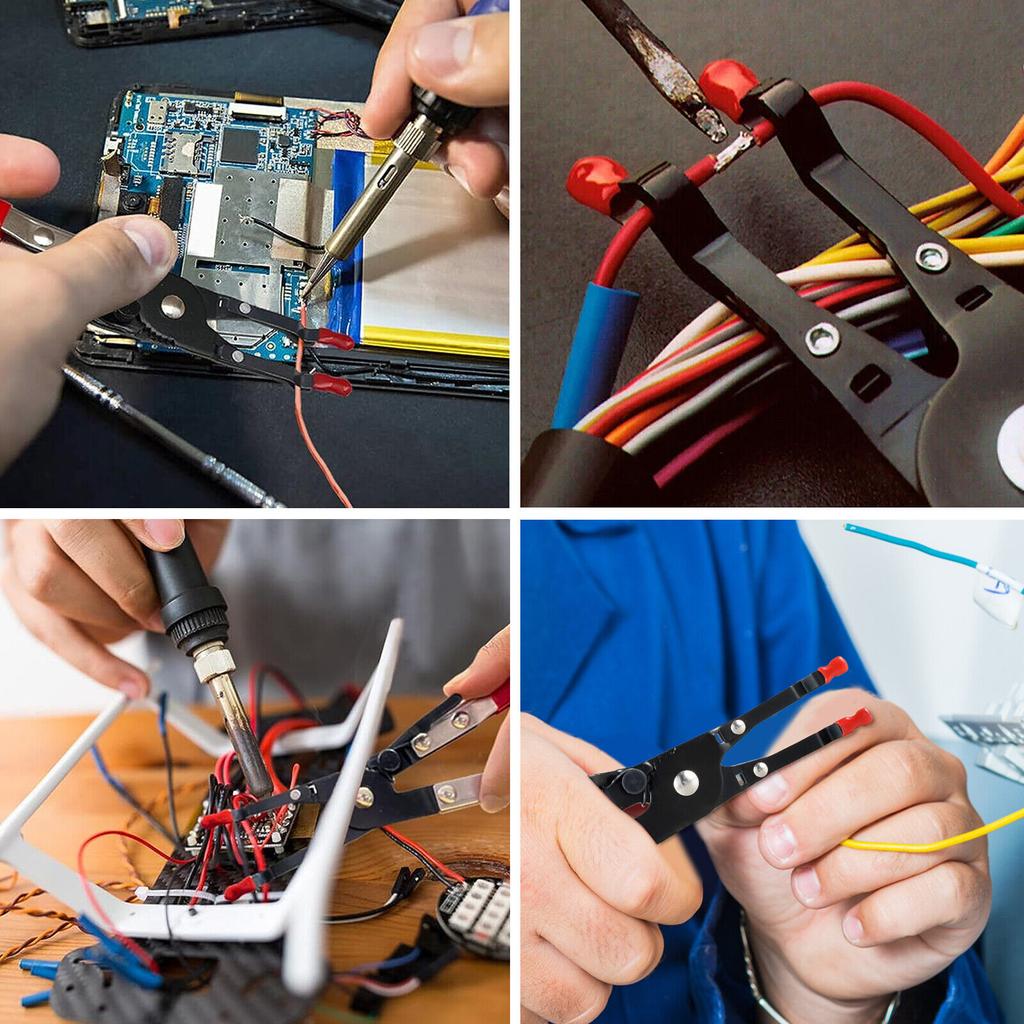 Soldering Pliers, Welding Pliers With Ergonomic Metal Handle, Steel Clamp,  Multi-Function Wire Welding Clamp Tool