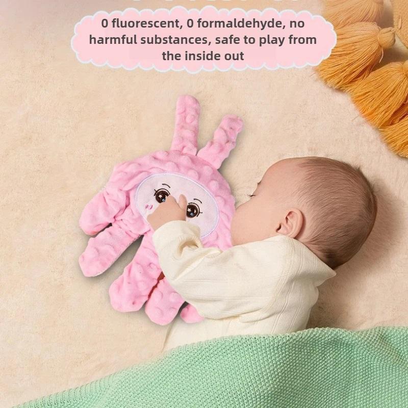 New Type Baby Soothing Palm Soft Electric Baby Sleeping Palm Cartoon with Remote Control Newborns Soothing Pillow