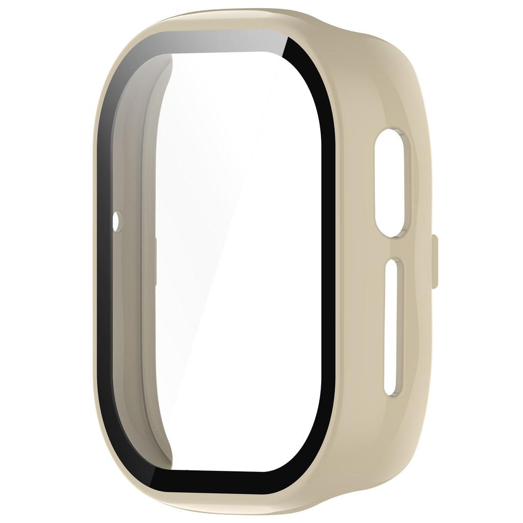 

Hard Edge Shell For Honor Watch5 4 Защитный чехол Закаленная пленка Защитный чехол для Honor Watch 4 TMA-L19 Аксессуары Honor Watch4 бежевый