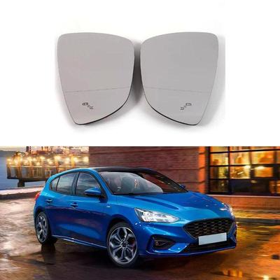 Lente Aquecida do Espelho Retrovisor de Ponto Cego para Ford Focus MK4 2018-2021
