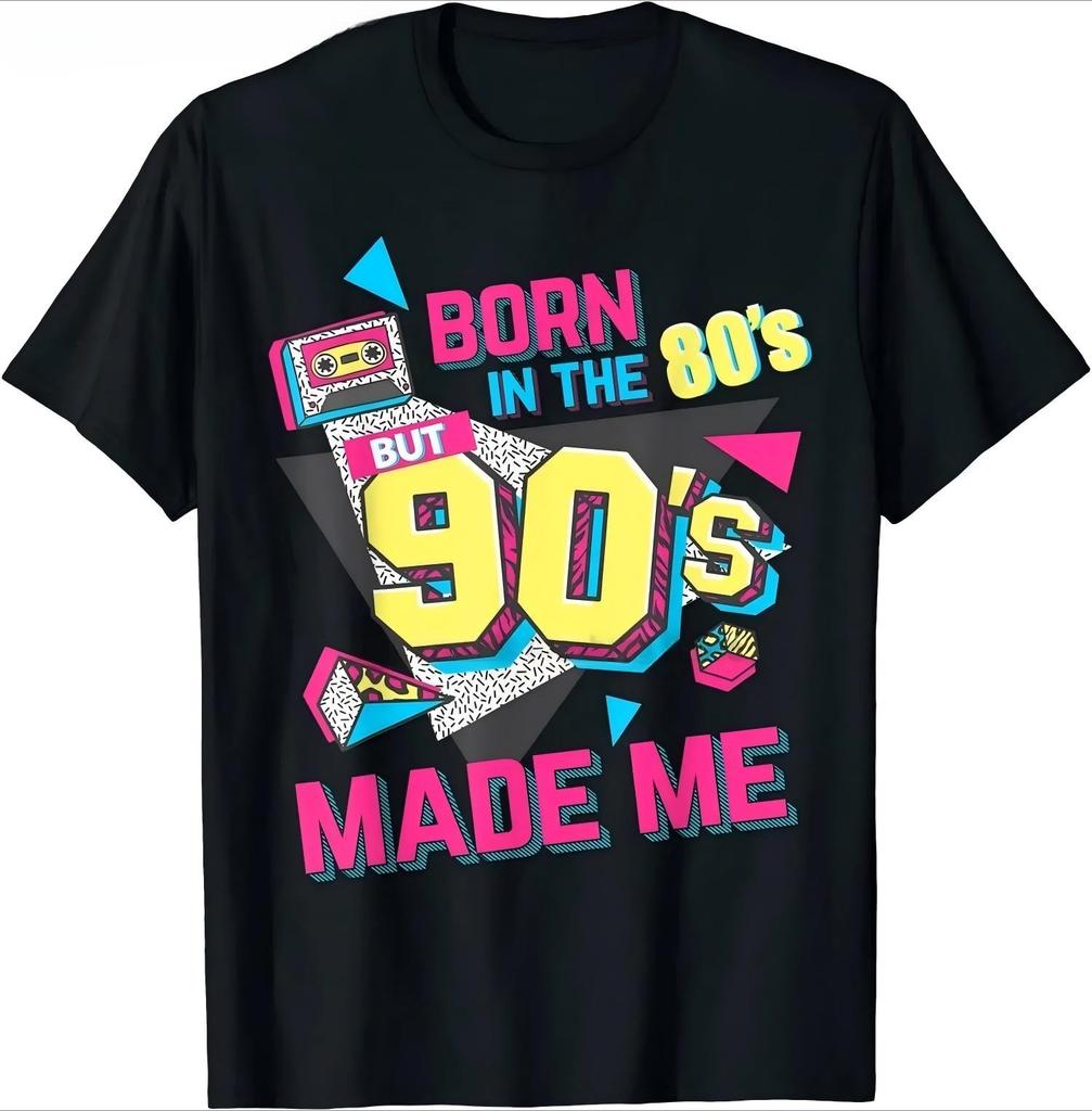 I Love the 80s Vintage Party T-Shirt Men Women Casual Summer Short Sleeve Harajuku Streetwear Top Funny Pure Tees