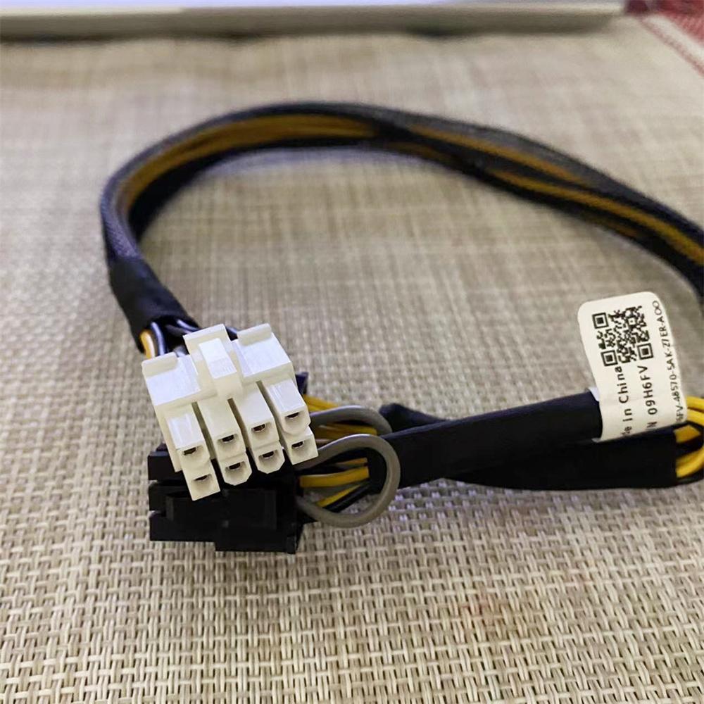 1Pcs Split 8 Pin to 6+8Pin GPU Power Cable For Dell R720 R730 R710 09H6FV N08NH