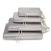 4Pcs Set Luggage Organizer Bags Oxford Cloth Travel Packing Expandable Clothes Storage Bags