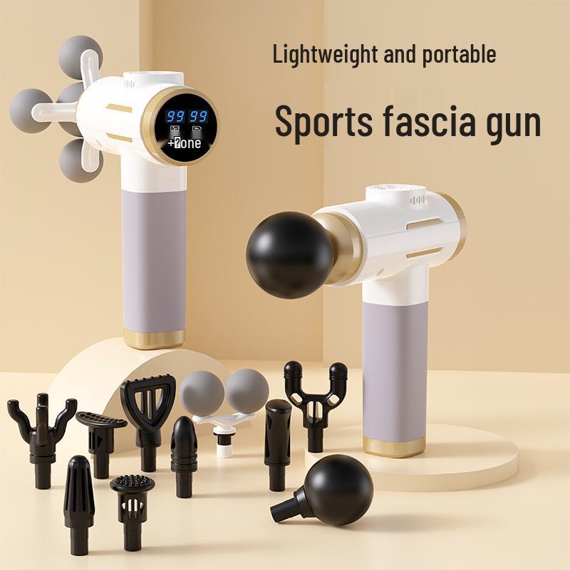 Профессиональный многоскоростной перкуссионный массажер для расслабления мышц