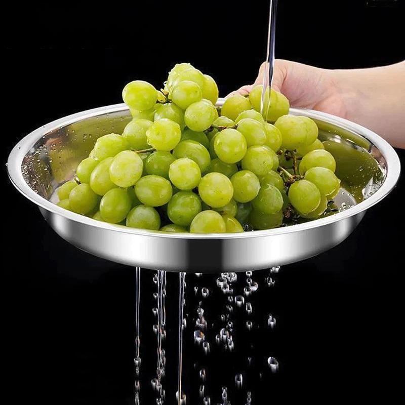 Stainless Steel Thickened Round Steaming Tray Rack Non-toxic Food Grade for Home Restaurant Steamer Use Dumpling Vegetable Steaming