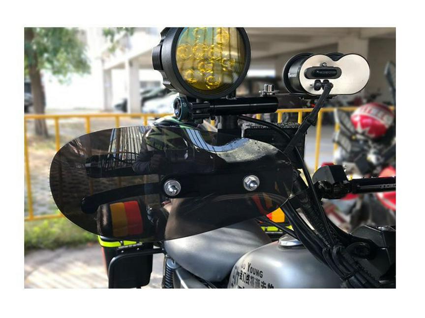 Windshield Hand Guard Deflector for Harley Touring FLHT 1996-2013