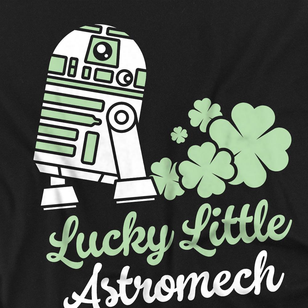 Star Wars Unisex Adult Lucky Astromech St Patricks Day T-Shirt
