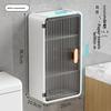 Multifunctional Household Wall-mounted Punch-free Flat Door Tissue Box Bathroom Storage Box Tissue Box Bathroom Transparent Wall-mounted Paper Box