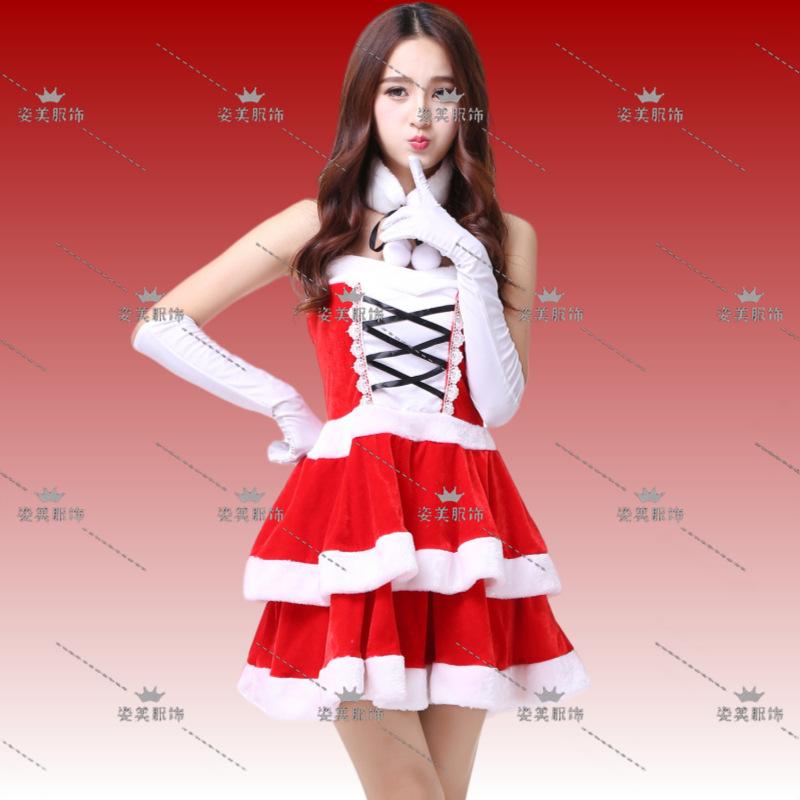 2024 New Christmas Clothing Christmas Uniform Set Cos Clothing Christmas Costume Full Set Santa Claus Halloween