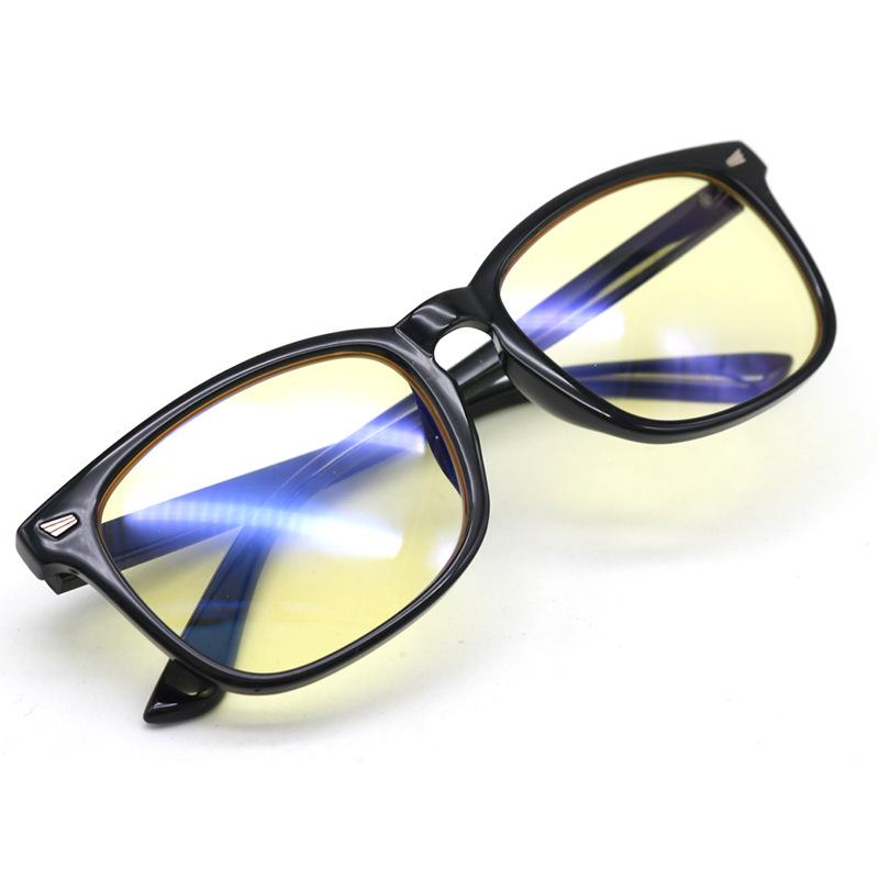 Anti-UV & Anti-Radiation Sleep Glasses with Red-Orange Lenses & Blue Light Protection