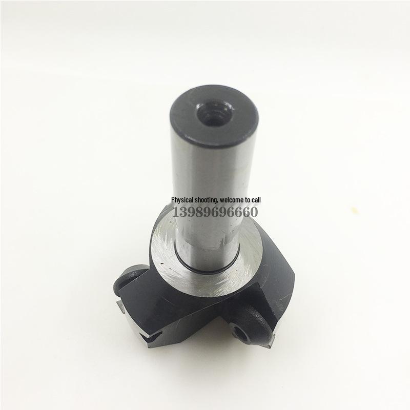 15/30 Degree 45TP Alloy Straight Shank Chamfer Cutter, Countersink Insertable, Replaceable Blade, 120.