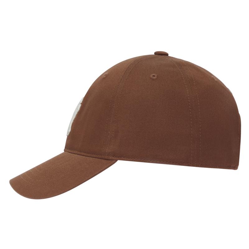 MLB Cotton Baseball Cap Hats & Caps Unisex Brown Fashion 3ACP6601N-50BRL