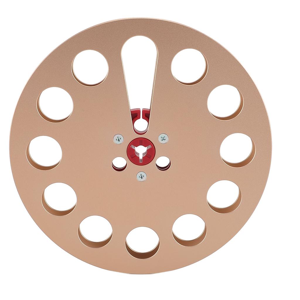 14 7 Inch Empty Tape Reel Aluminum Alloy Universal Open Reel Sound Tape Empty Disc for ReVox