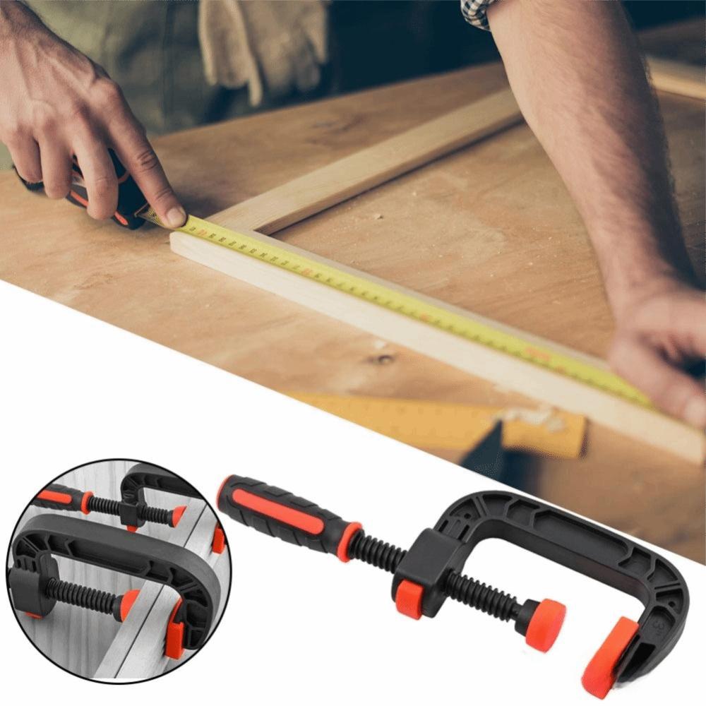 Engineering Plastic G Type Clamp Lightweight Design Spring Clamps Woodworking Clamp  Long Time Use