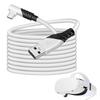 Link Cable Elbow 90 Degrees 5 Meters Usb3.0 Computer Connection Data Cable Compatible For Oculus Quest2 Vr Helmet