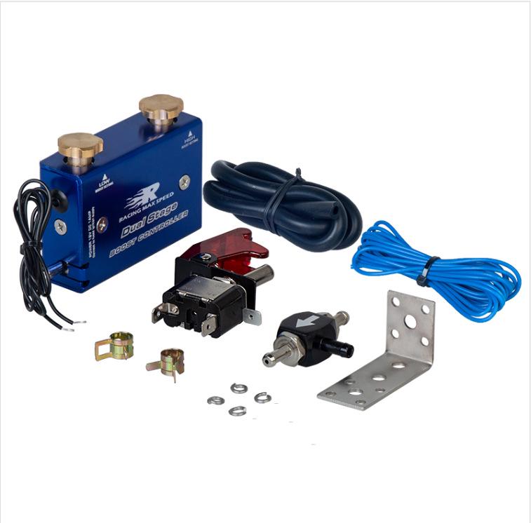 Cross-Border Electronic Turbocharger Boost Controller BC-008 синий