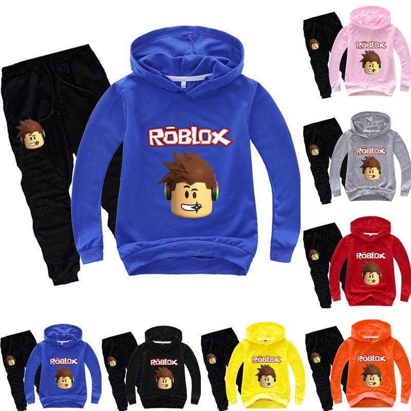 Set Hoodie Kinder Hose Jungen Langarm Cartoons Druck Trainingsanzug