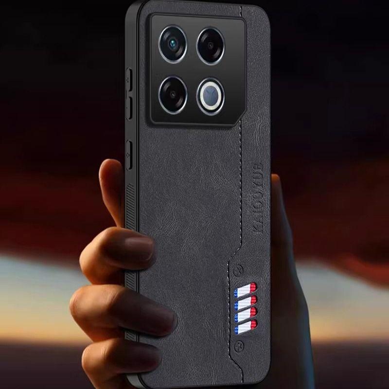 For infinix GT20 pro Case Luxury Frosted Leather Silicone Fashion Design Shockproof For infinix GT20 pro Back Hard Funda Cover