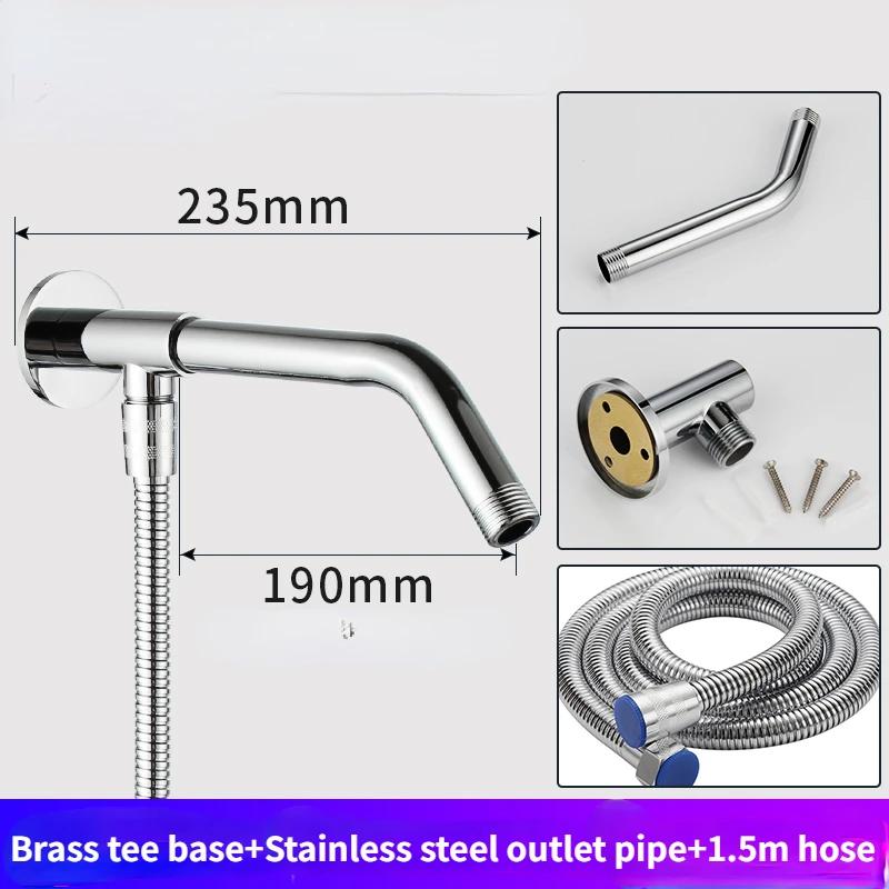 Bathroom Shower Pressurized Large Water Stainless Steel Shower Head Hotel Hotel Bath House Home Shower Head